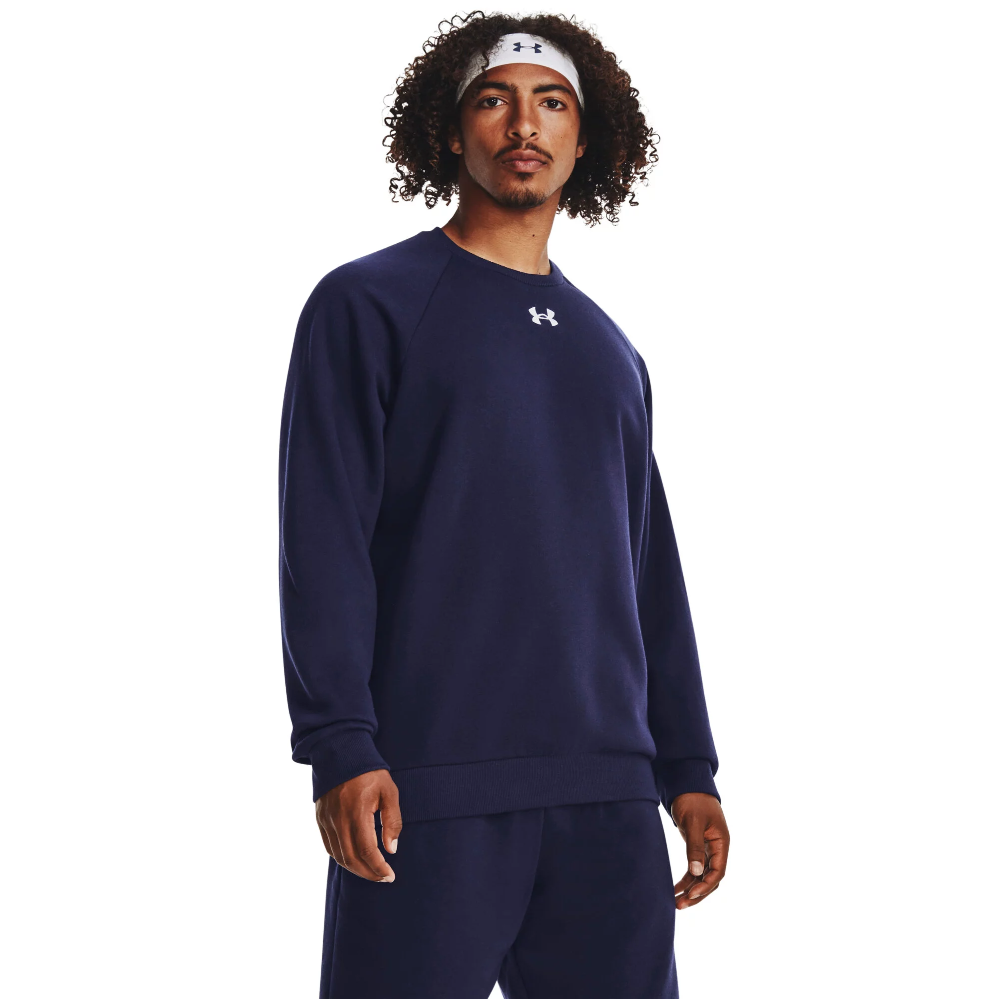 Mens Under Armour Rival Fleece Crew Sweatshirt