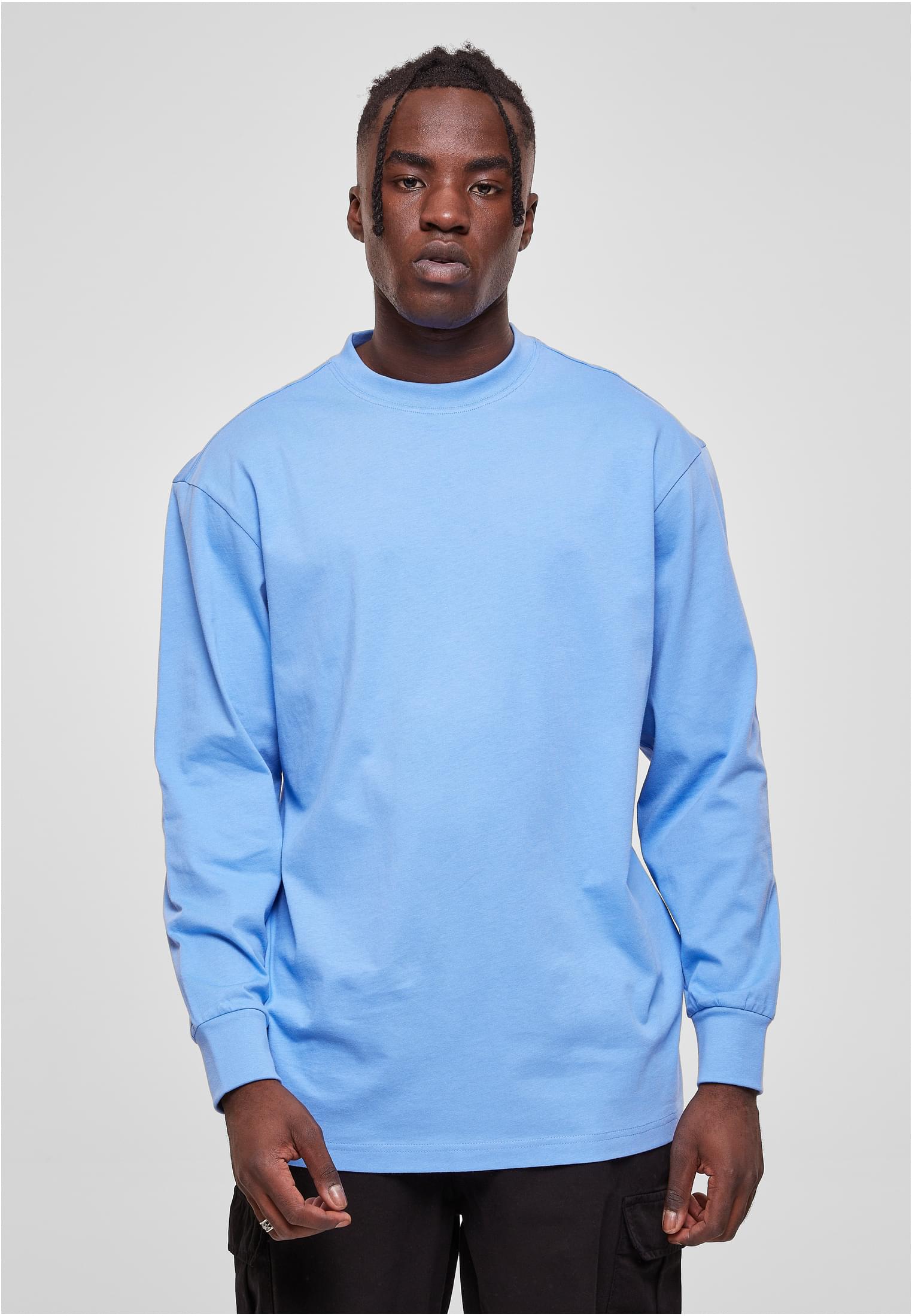 T-shirt L/S Horizontal Blue