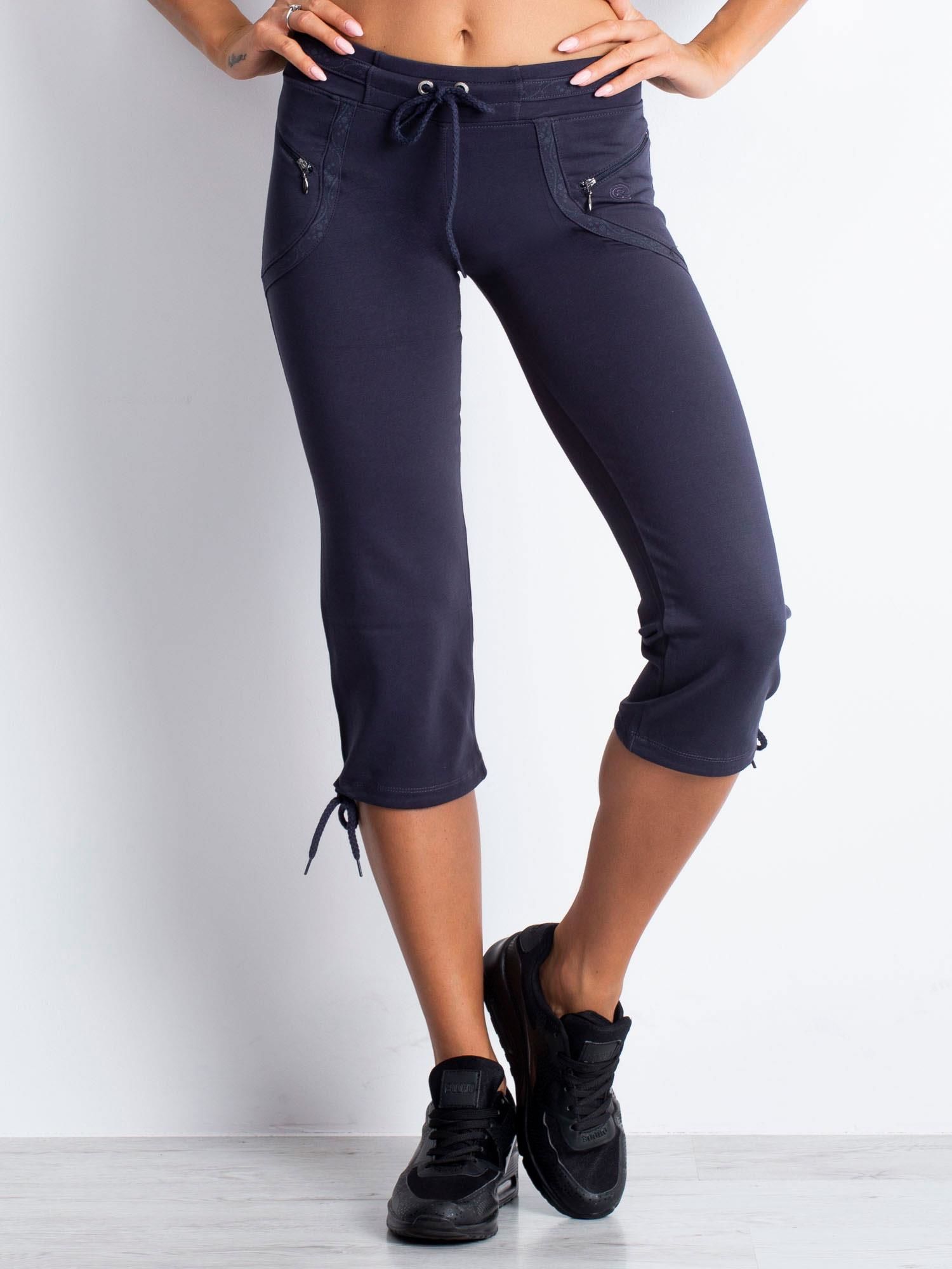 capri sweatpants with pockets