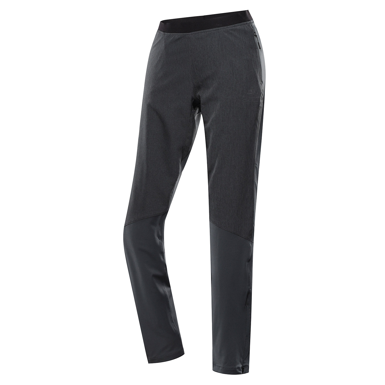 Women's Cool-dry Sports Pants ALPINE PRO ZERECA Dk.true Gray