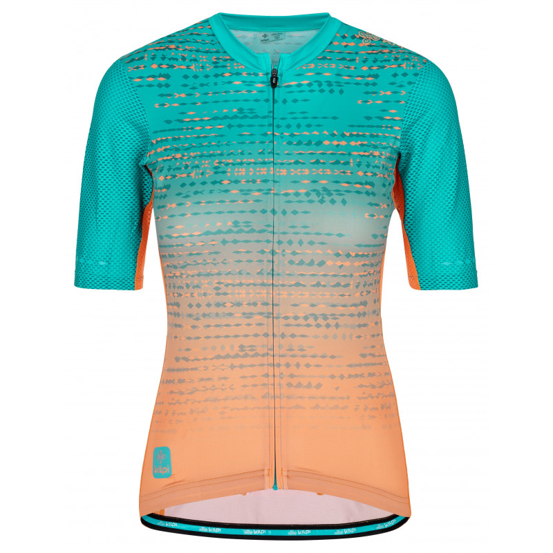 Women's cycling jersey Klipi RITAEL-W turquoise