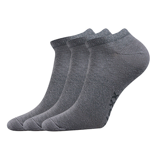 Levně 3PACK ponožky VoXX šedé