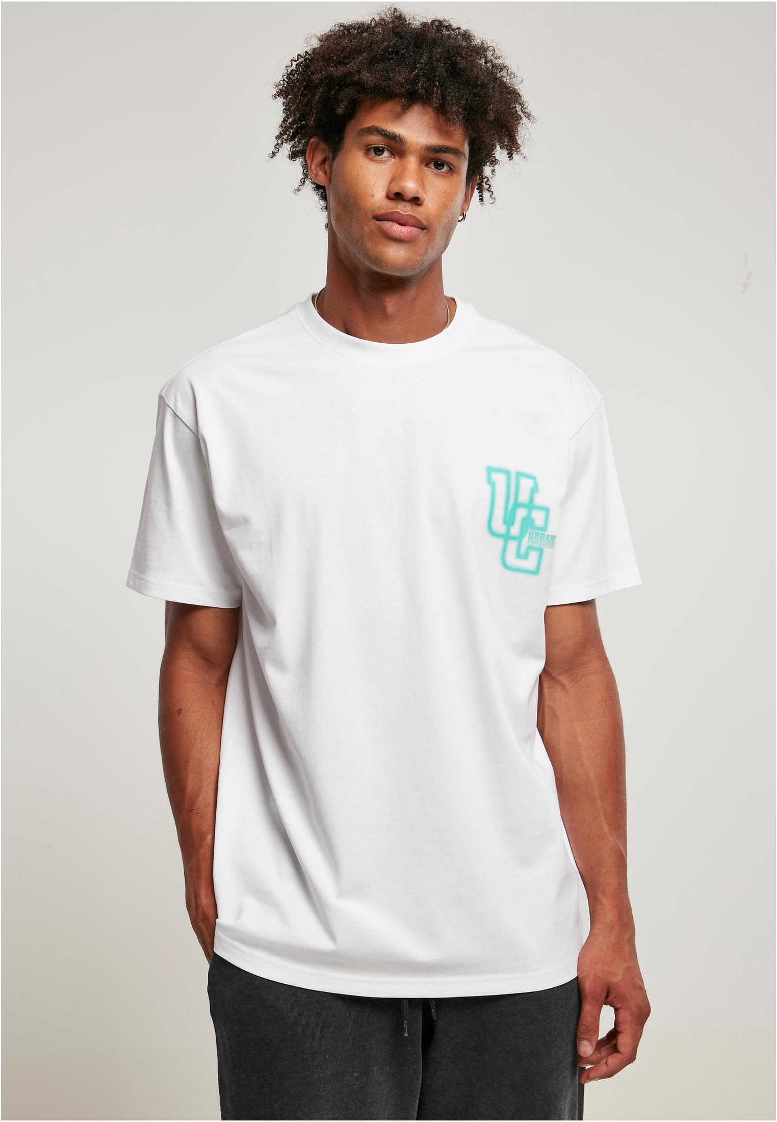 White T-shirt With Glow Logo