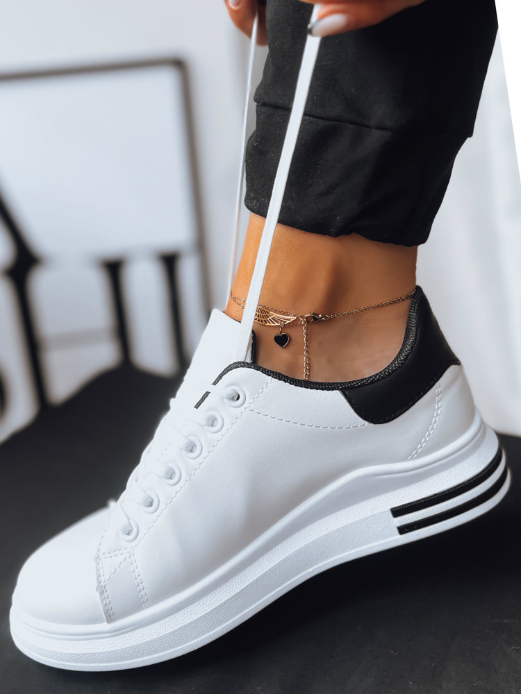 Women's sneakers FLEXI white Dstreet