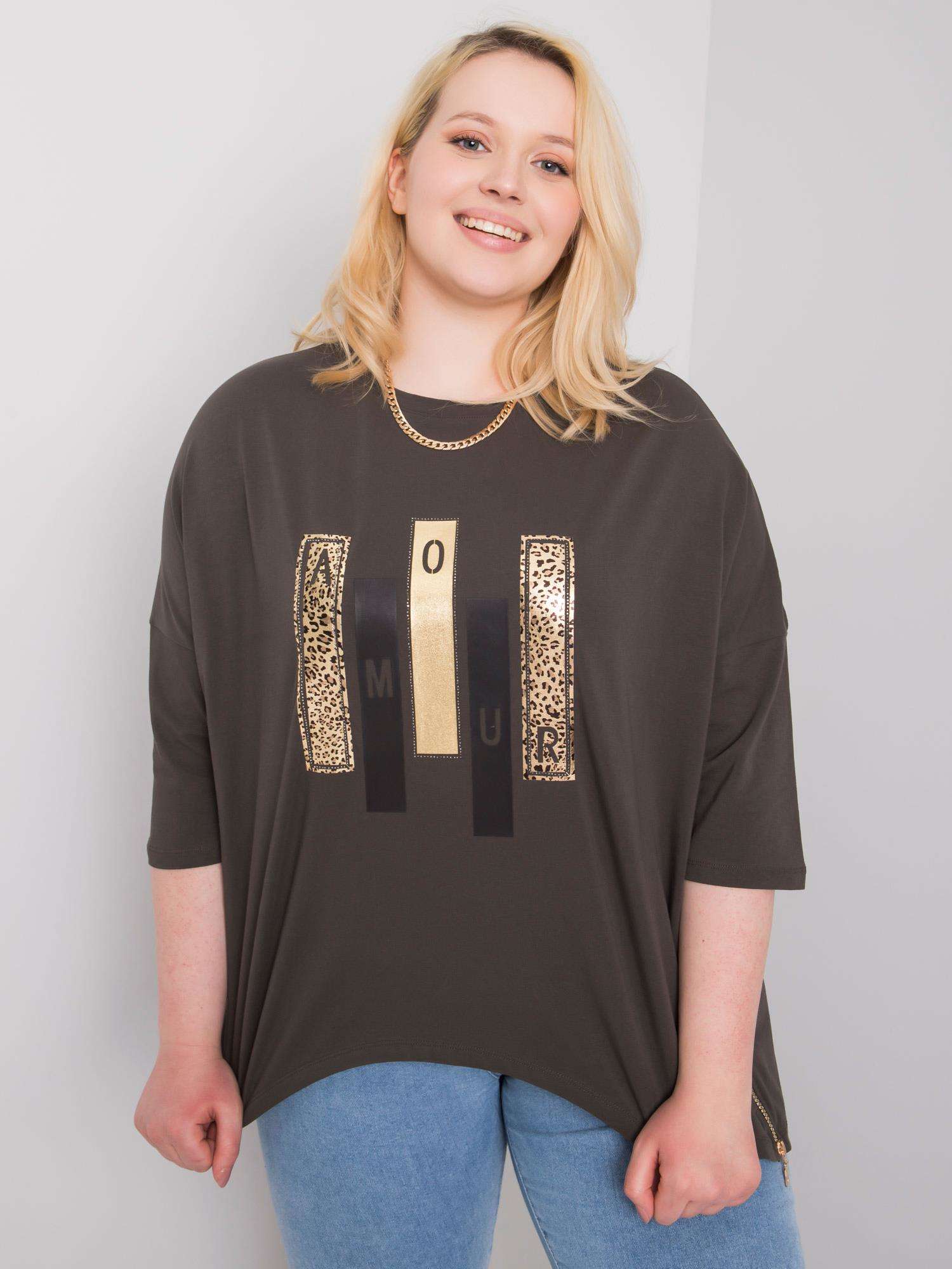 Дамска блуза с щампа