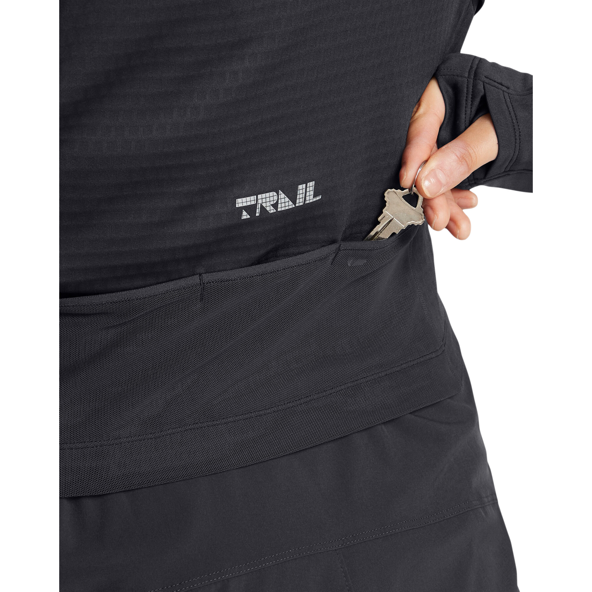Women's T-shirt Under Armour Trail Run Half Zip