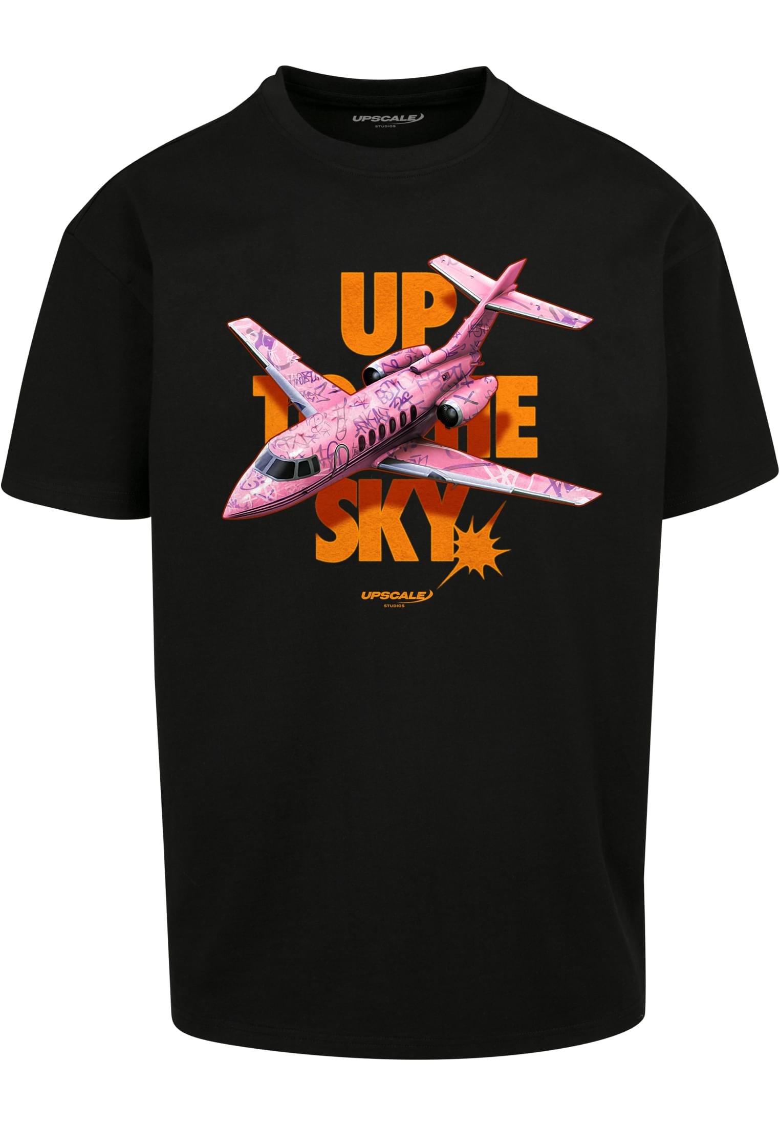 Up To The Sky Oversize Tee Black