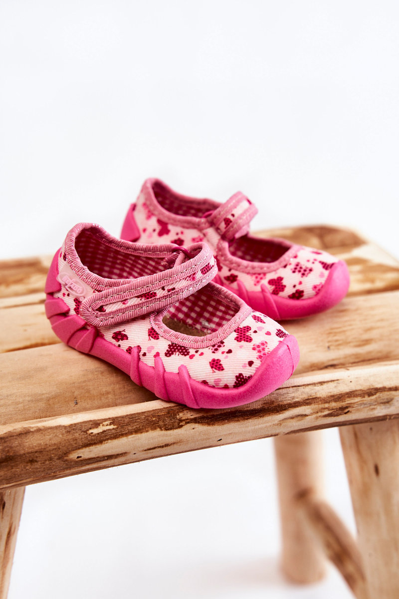 ballerina-slippers-befado-butterflies-109p257-pink