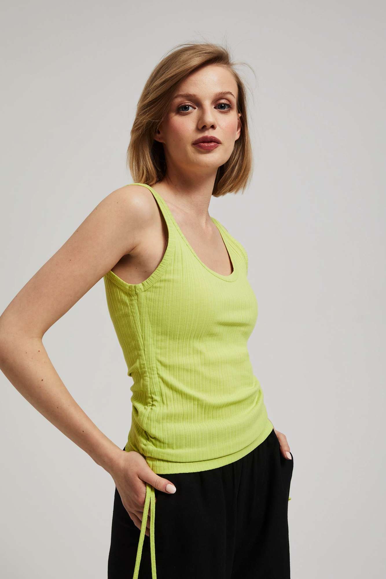 WOMEN'S TOP L-TS-4066 L.Green