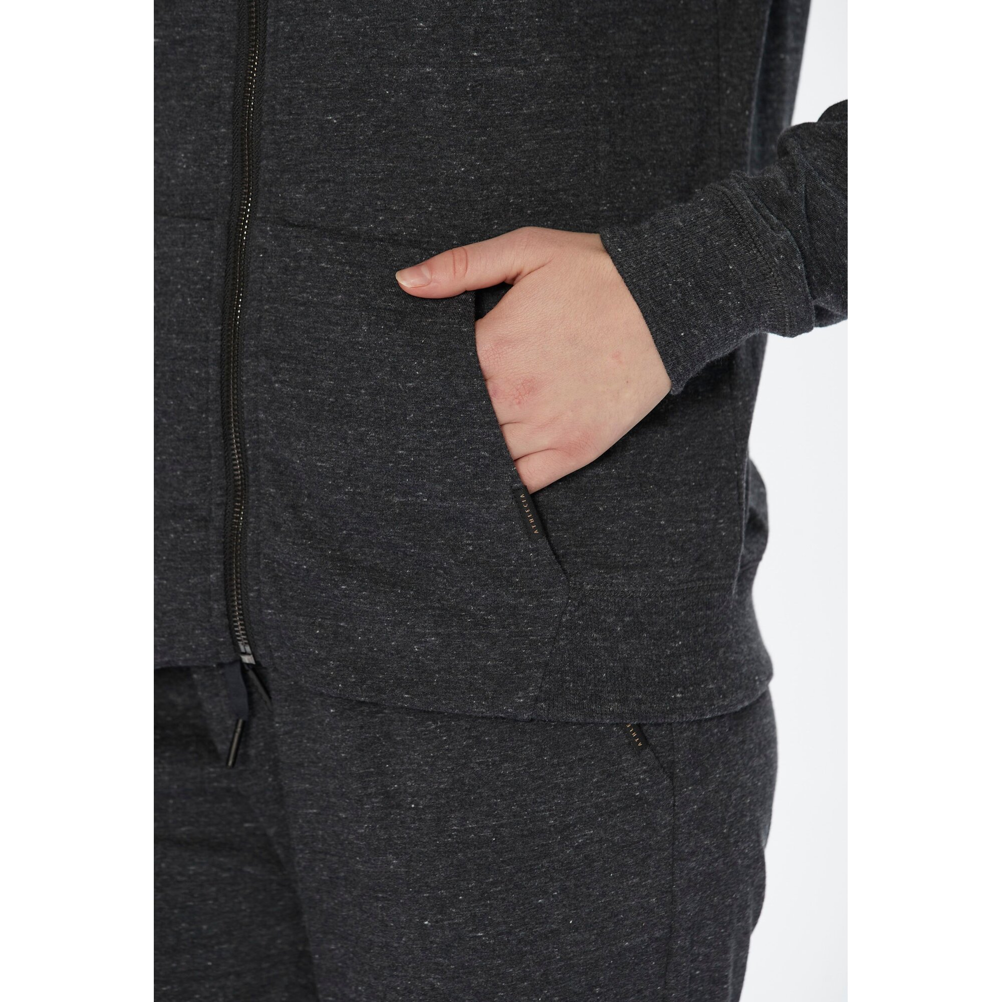 Women's sweatshirt Athlecia Chestine W Melange Sweat Hoody