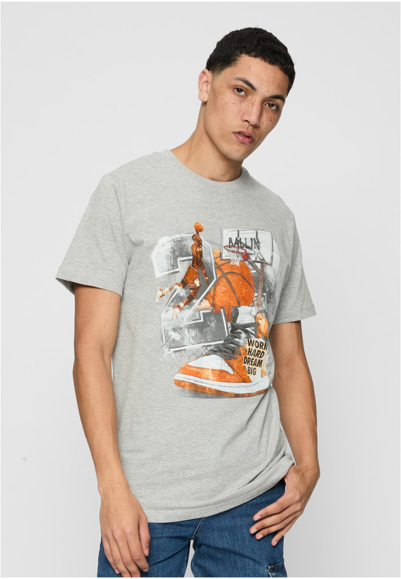 Men's T-shirt Vintage Ballin - Grey