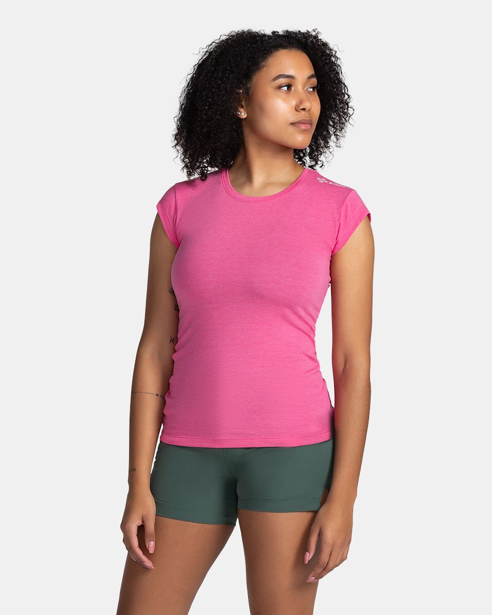 Women's cotton T-shirt KILPI PROMO-W Pink