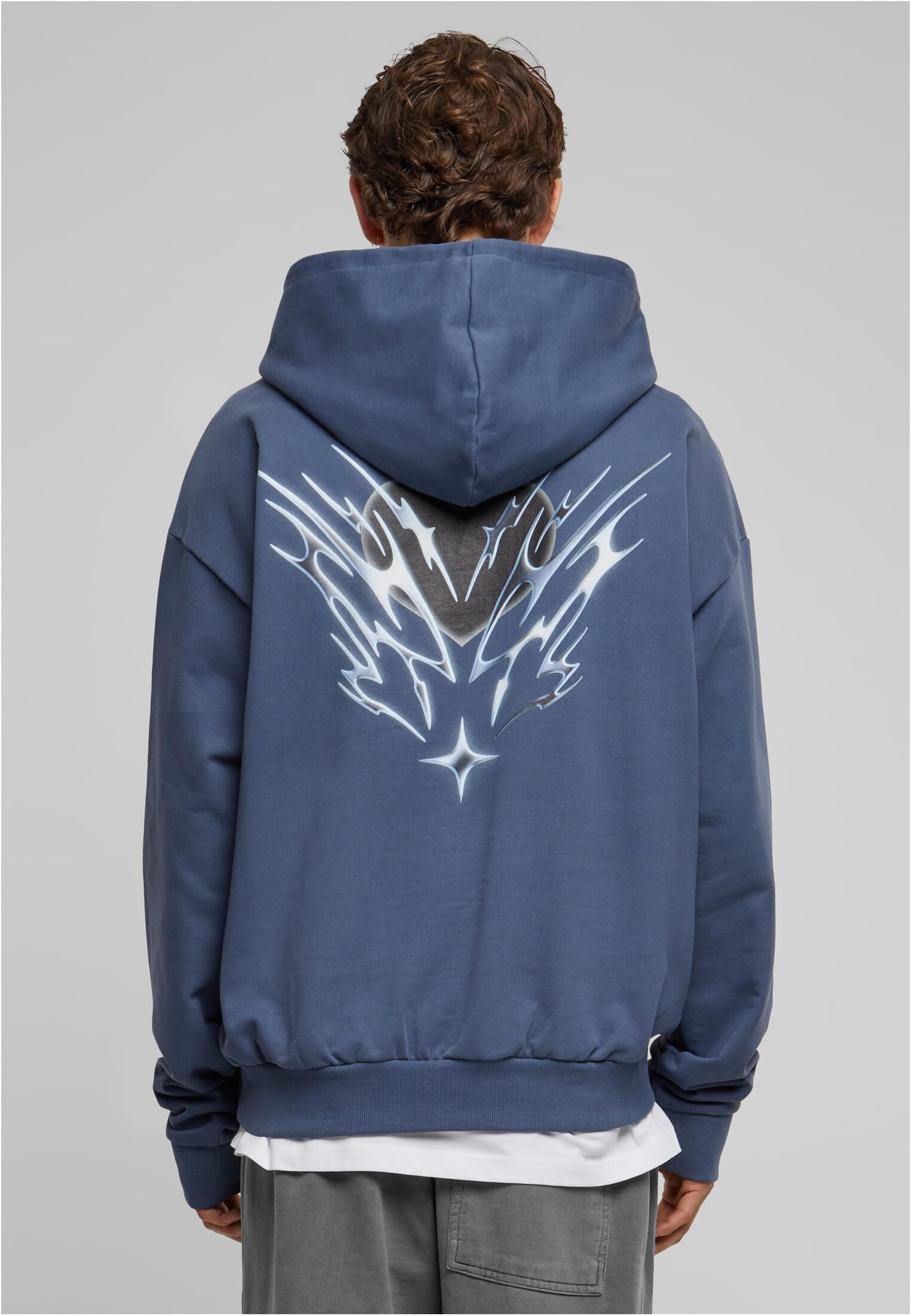 Men&#039;s sweatshirt Cagedchrome Ultra Heavy Oversize blue