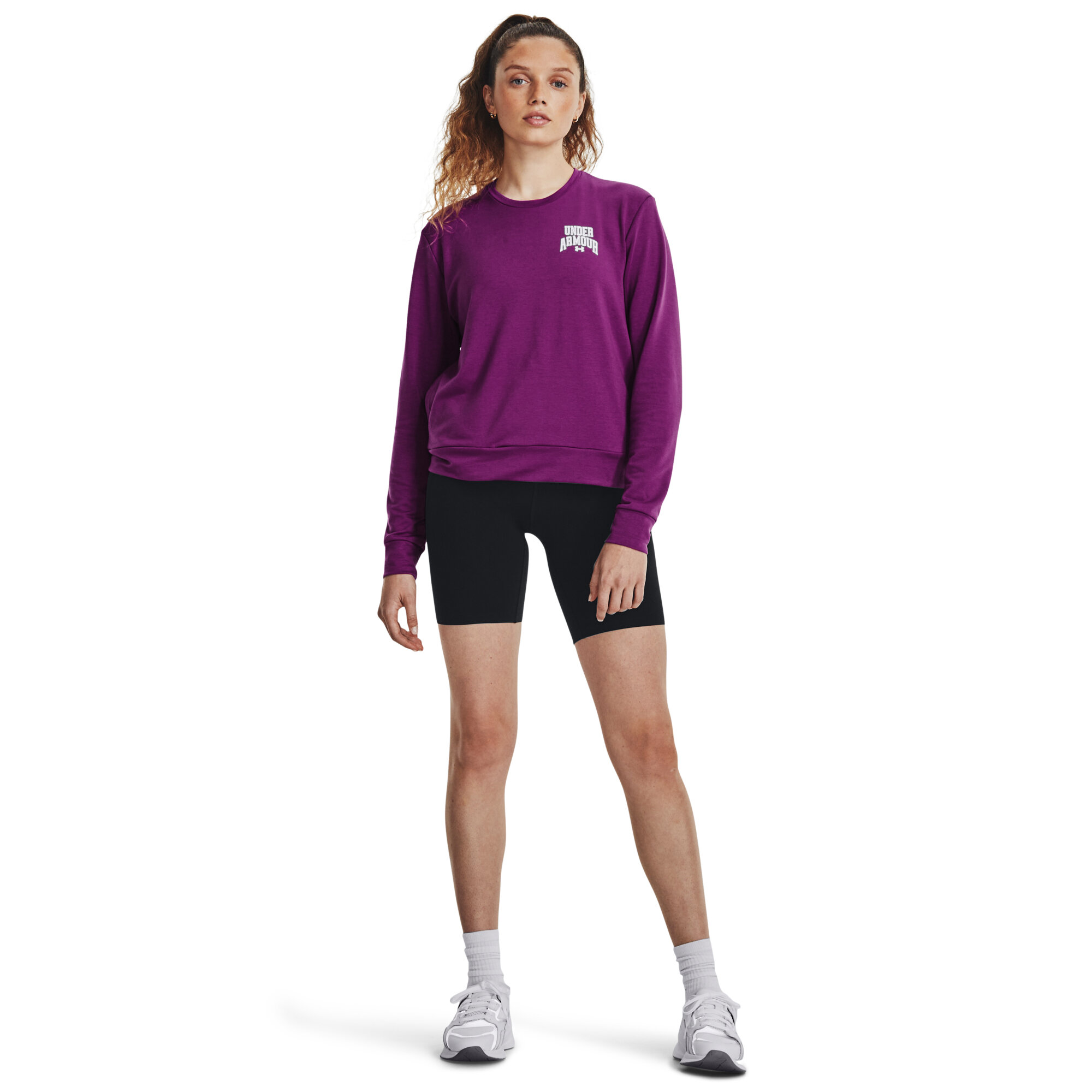 Women&#039;s Under Armour Rival Terry Graphic Crew Sweatshirt
