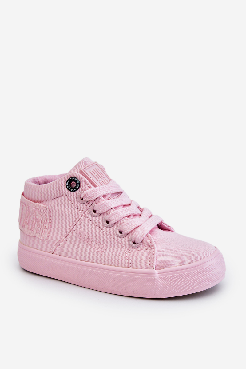 Kids Classic High Sneakers Big Star LL374003 pink
