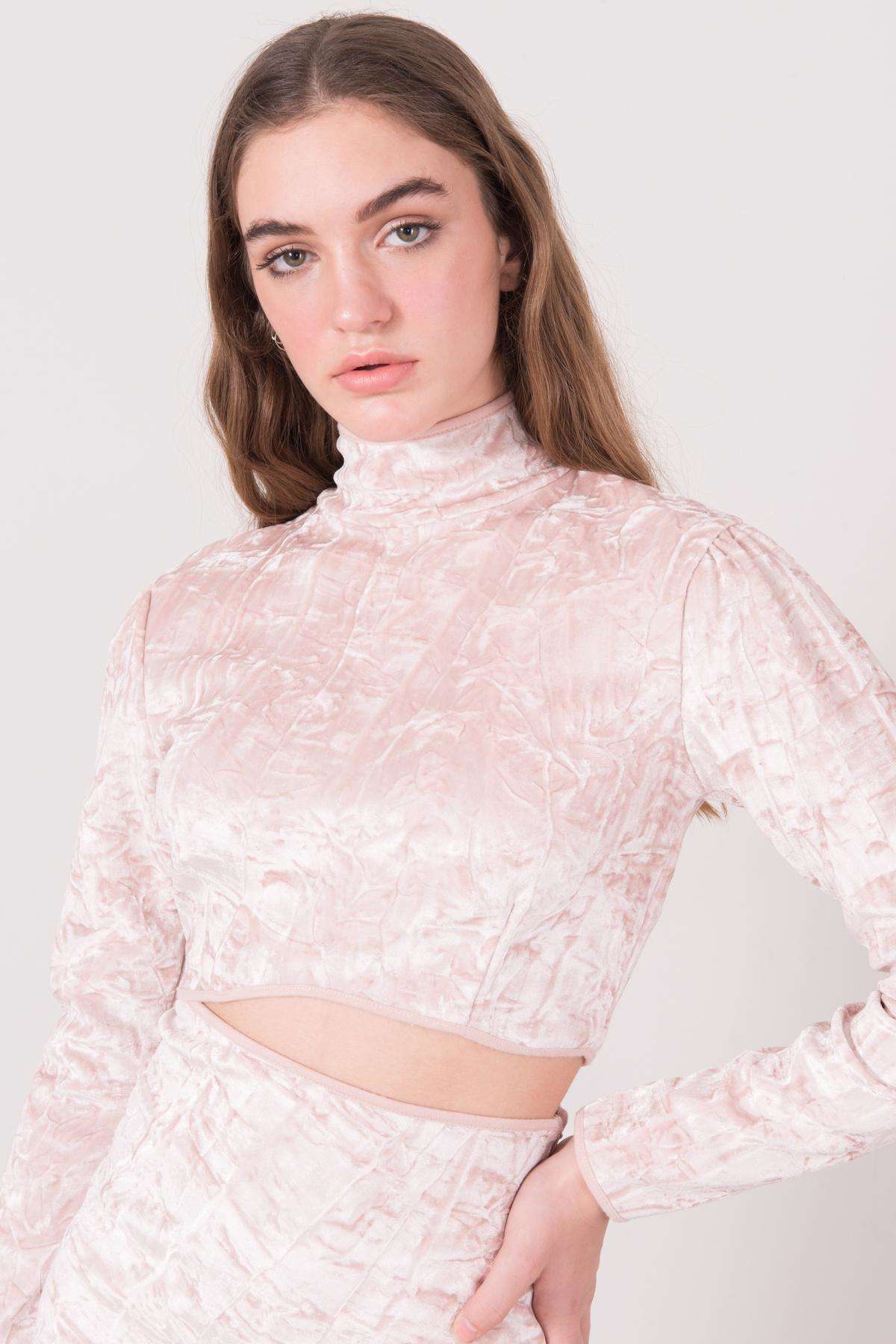 BSL roz velor top