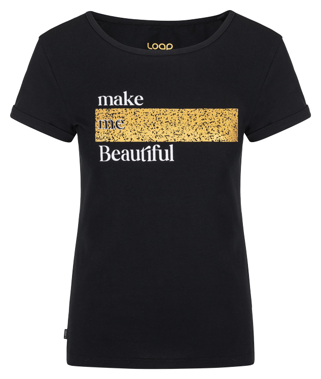 Women's T-shirt LOAP ABILLA Black