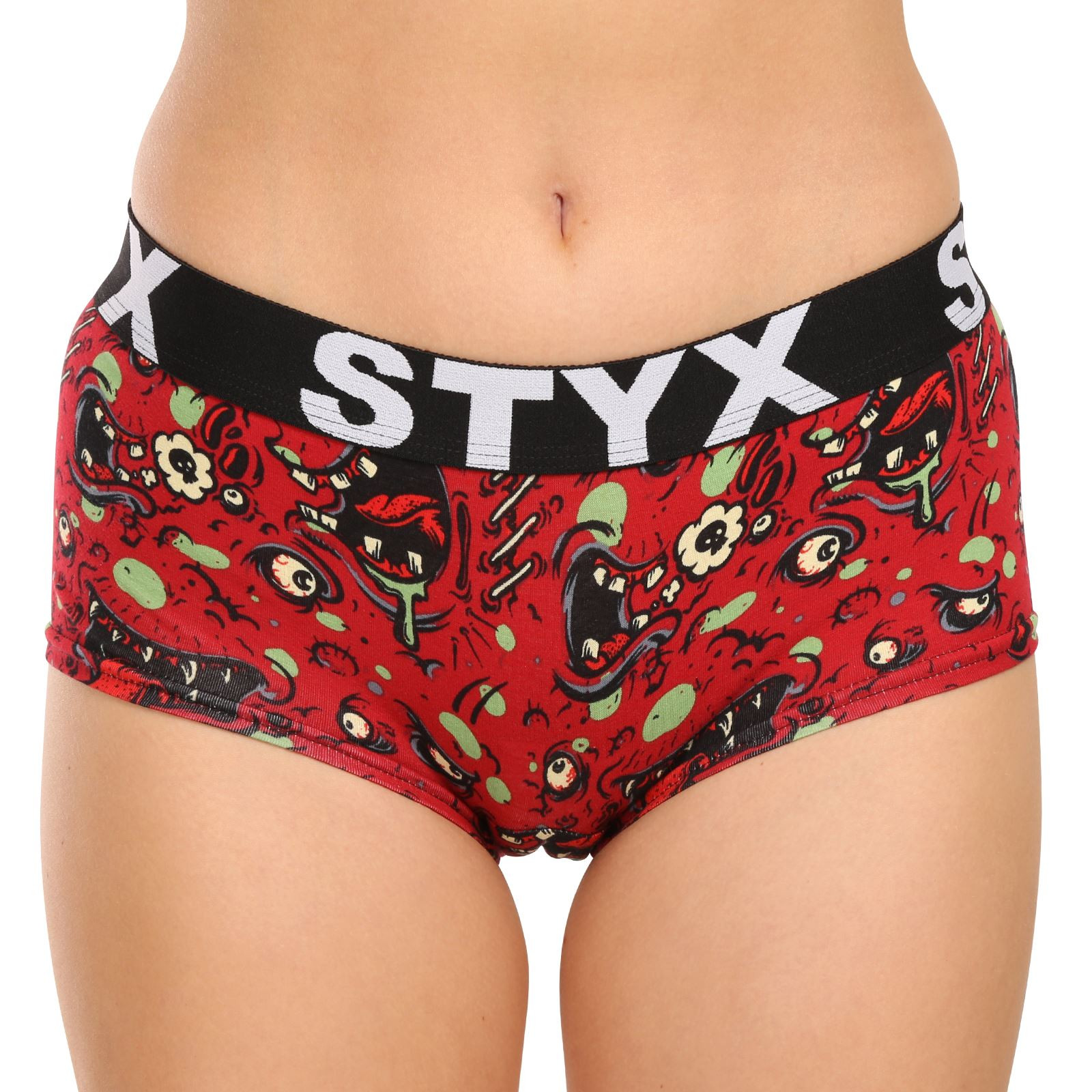 Women's Styx Art Panties With Zombie Leg Loop