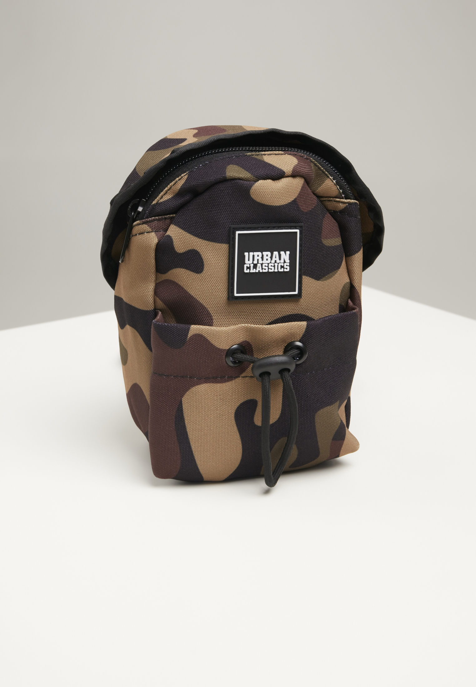 Small crossbody bag woodland camo/orange