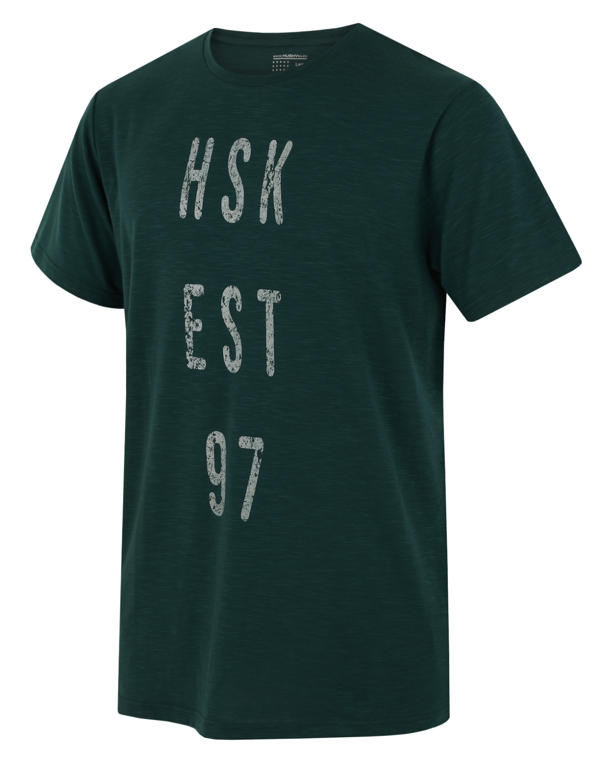Men's functional T-shirt HUSKY Tingl M dk. putting green