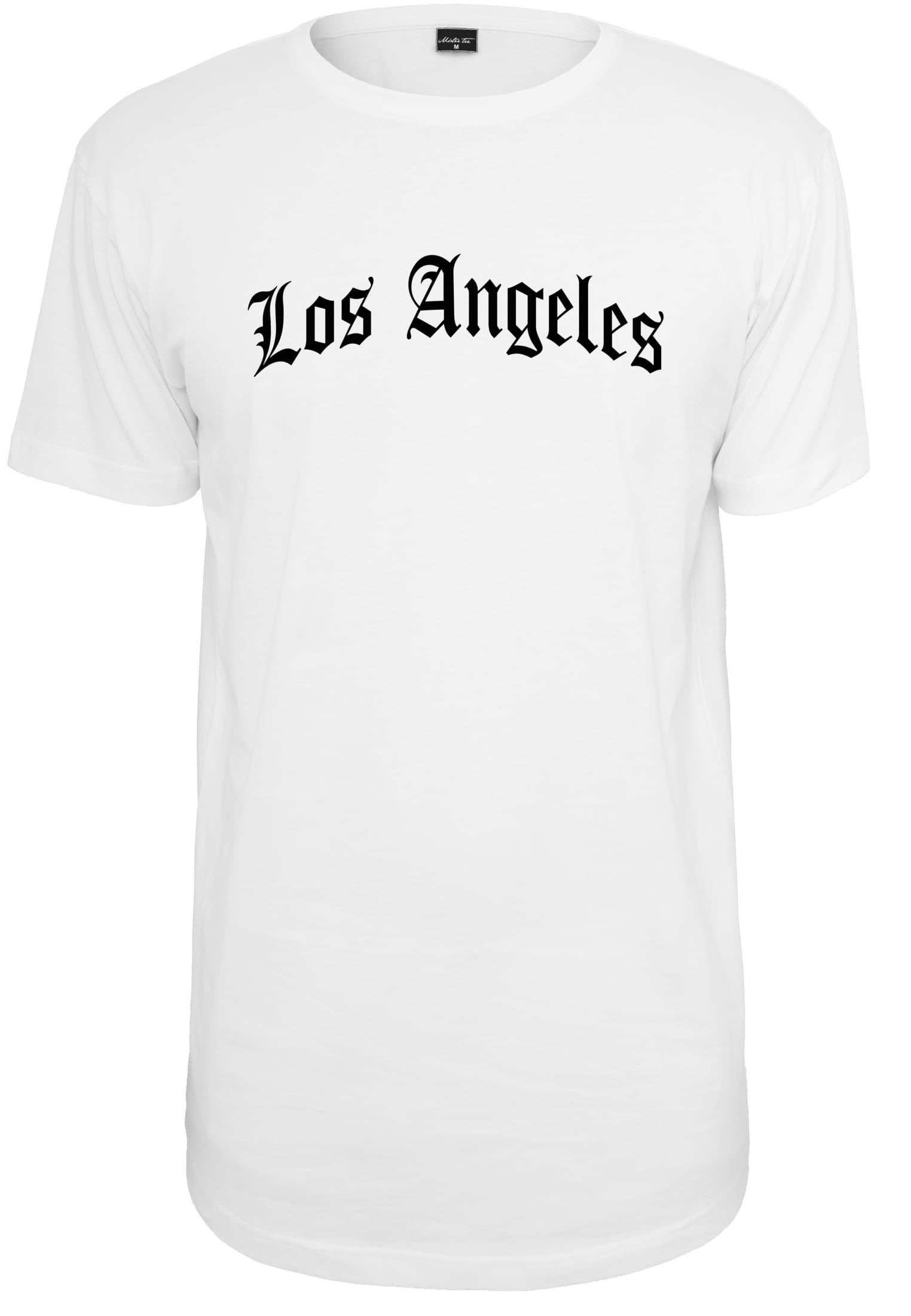 Levně Los Angeles Wording Tričko bílé
