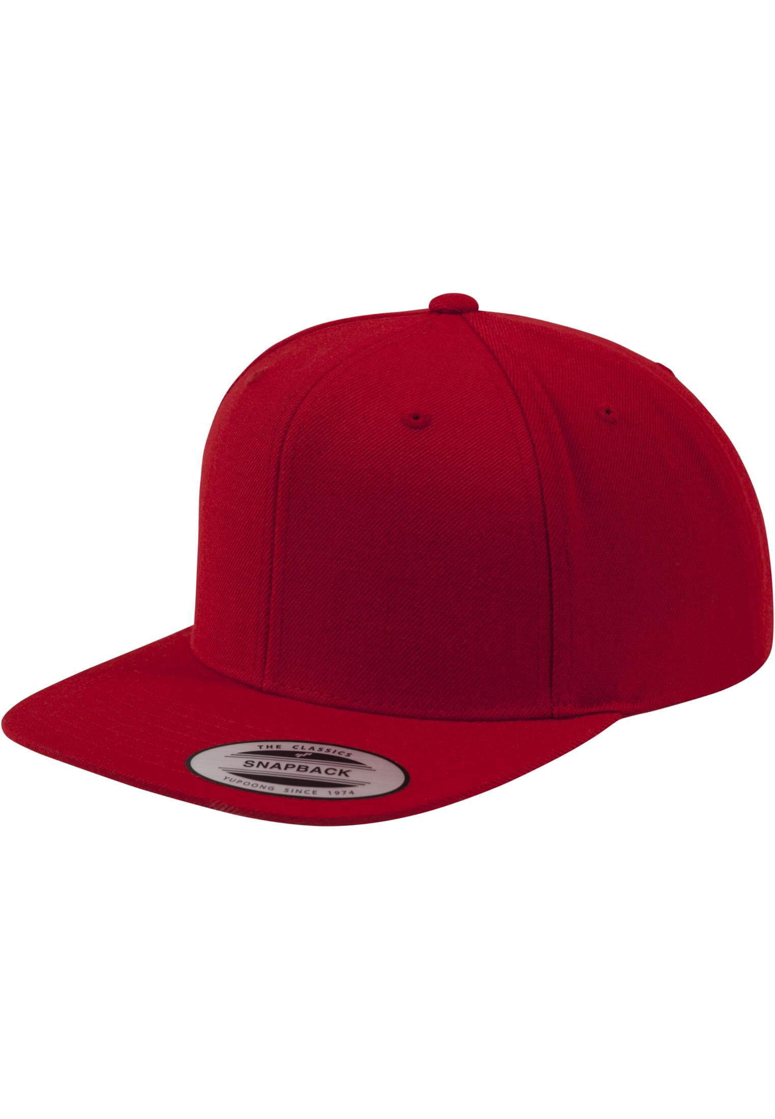 Classic Snapback Red/Red
