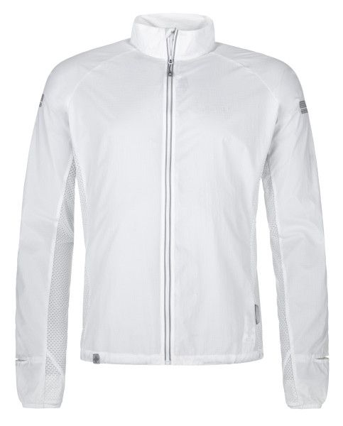 Levně Pánská běžecká bunda Kilpi TIRANO-M bílá