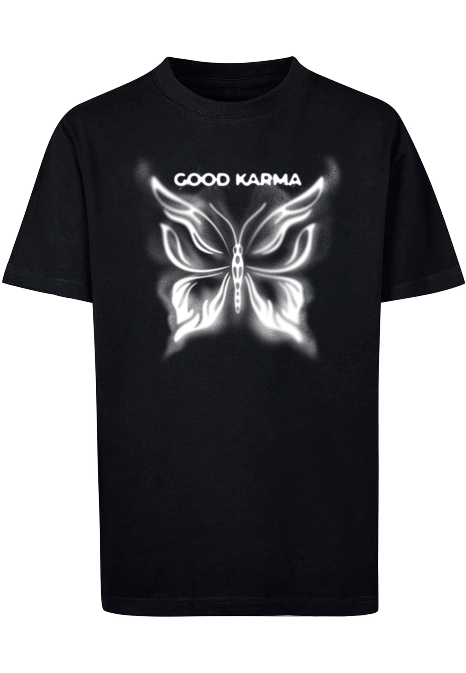 Chlapecké Tričko Good Karma Butterfly černé