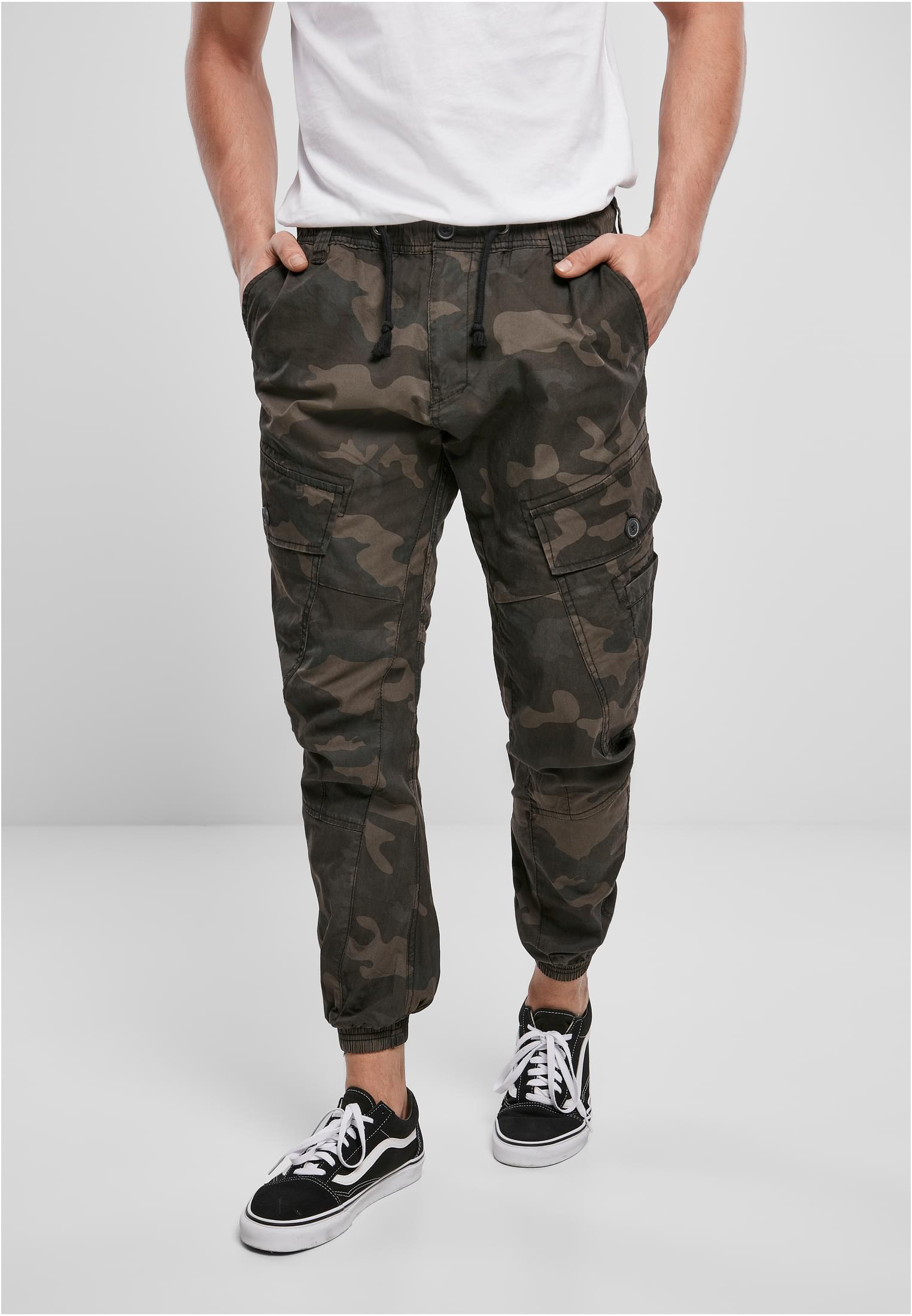 BRANDIT kalhoty Ray Vintage Trousers Darkcamo Velikost: M