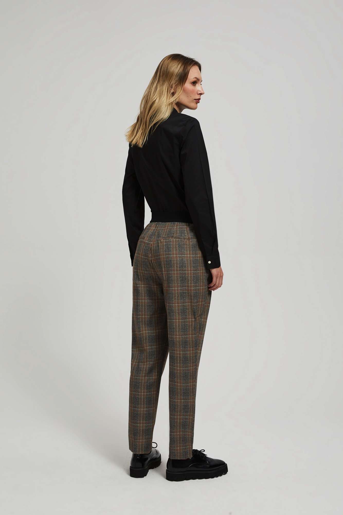 Plaid trousers
