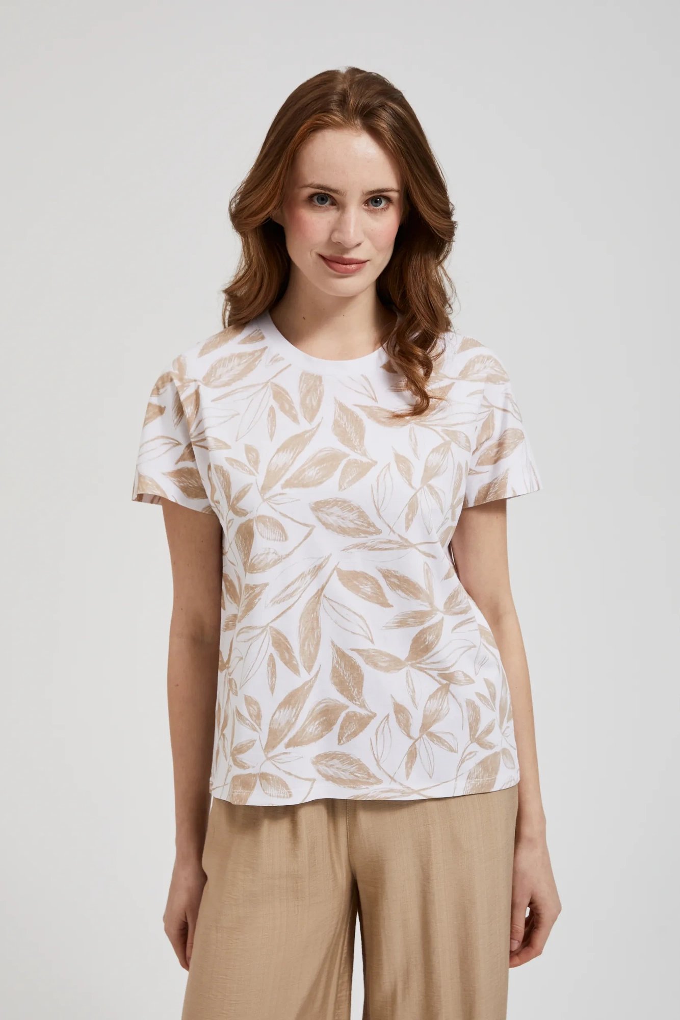 Marisse Women&#039;s Blouse L-Ts-4359 Beige