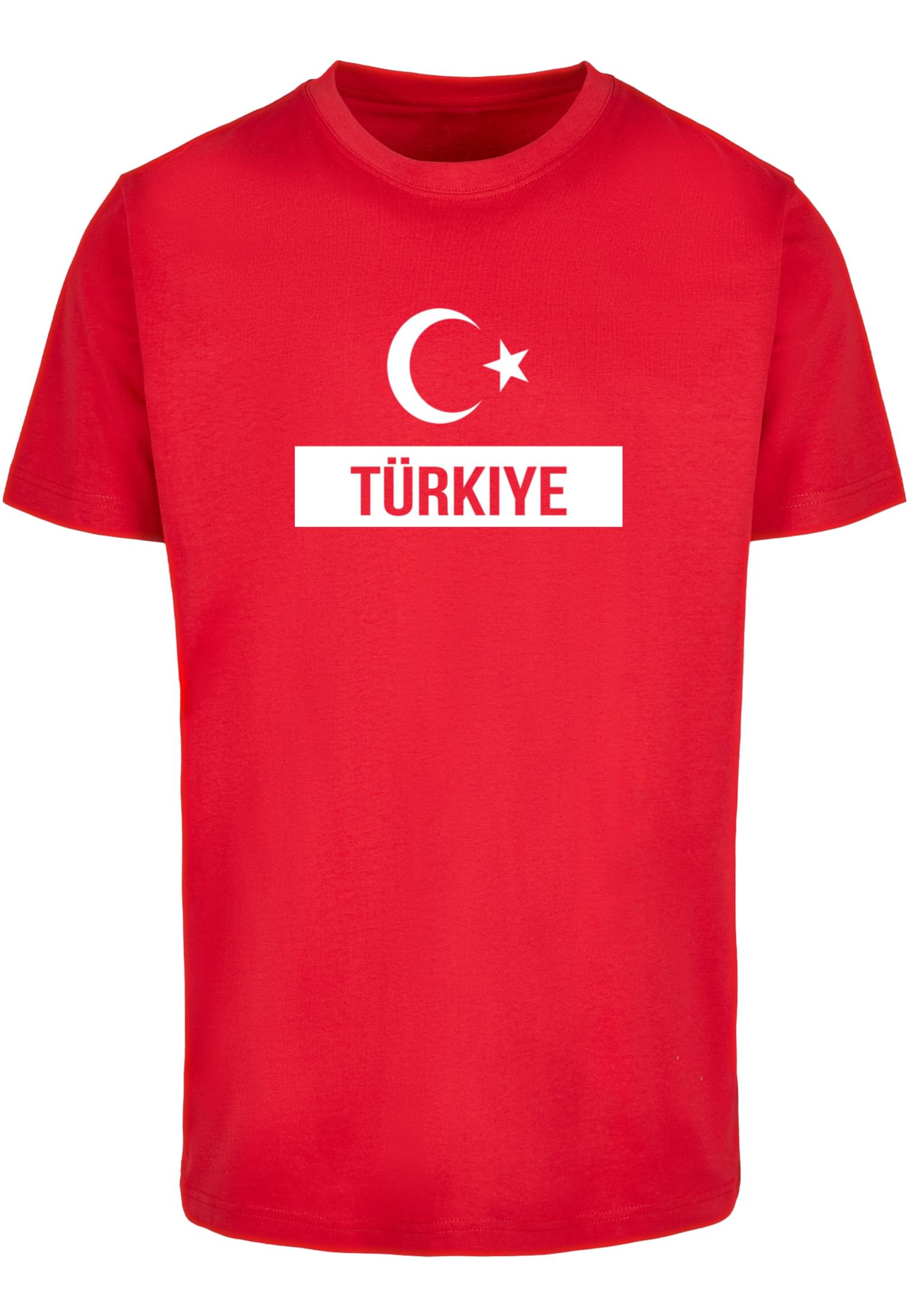 Men's T-shirt Merchcode Football - Turkey 2 red