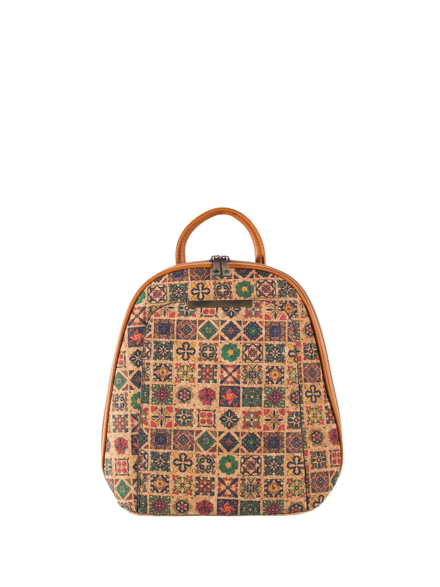 red-patterned-cork-backpack