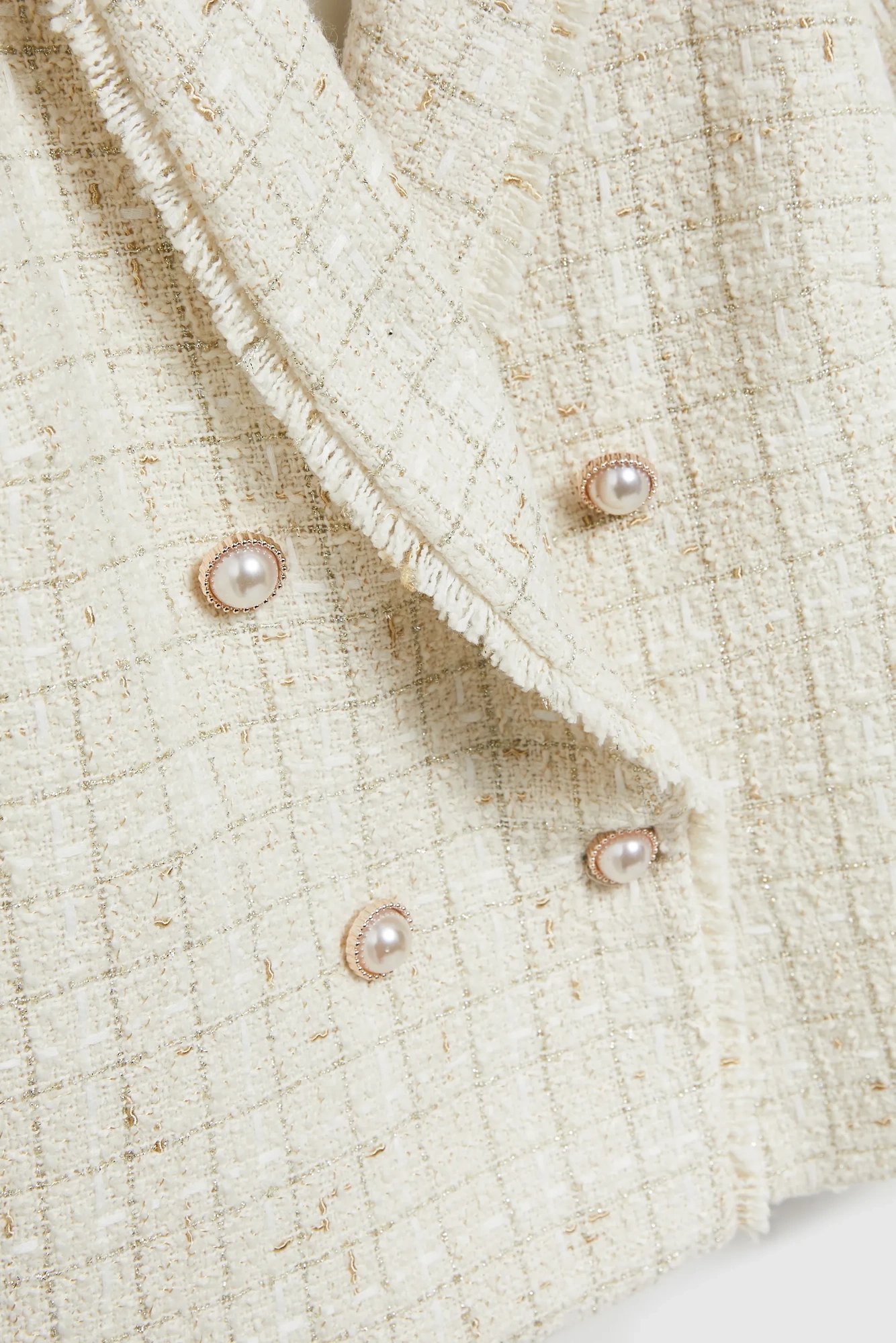 Women&#039;s blazer MOODO - ecru white