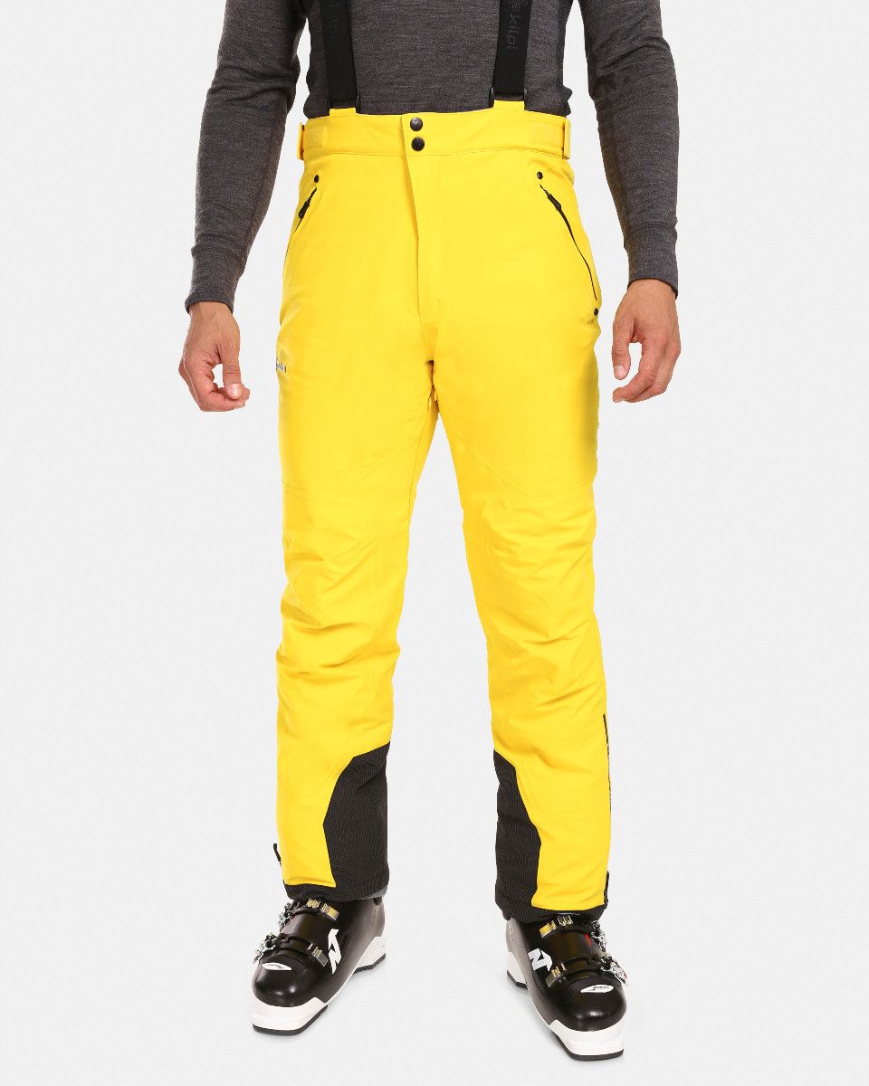 Men's Ski Pants Kilpi METHONE-M Yellow