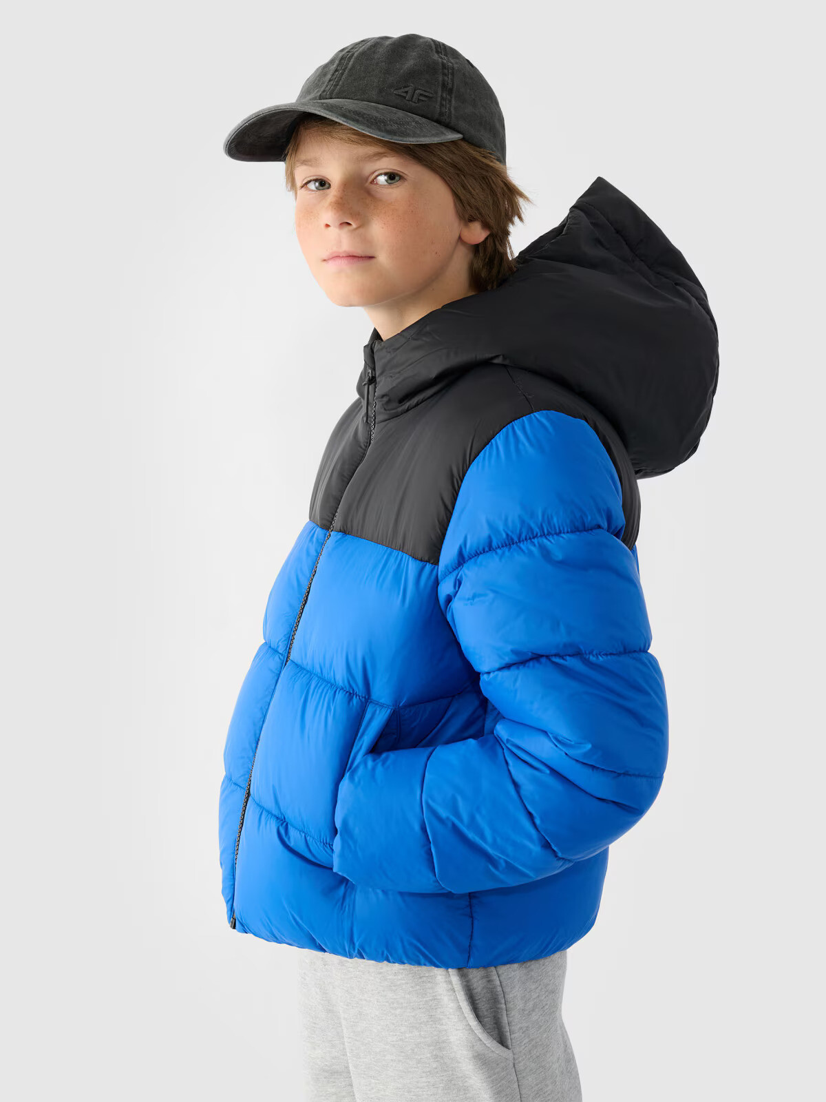 Boys' down jacket 4F