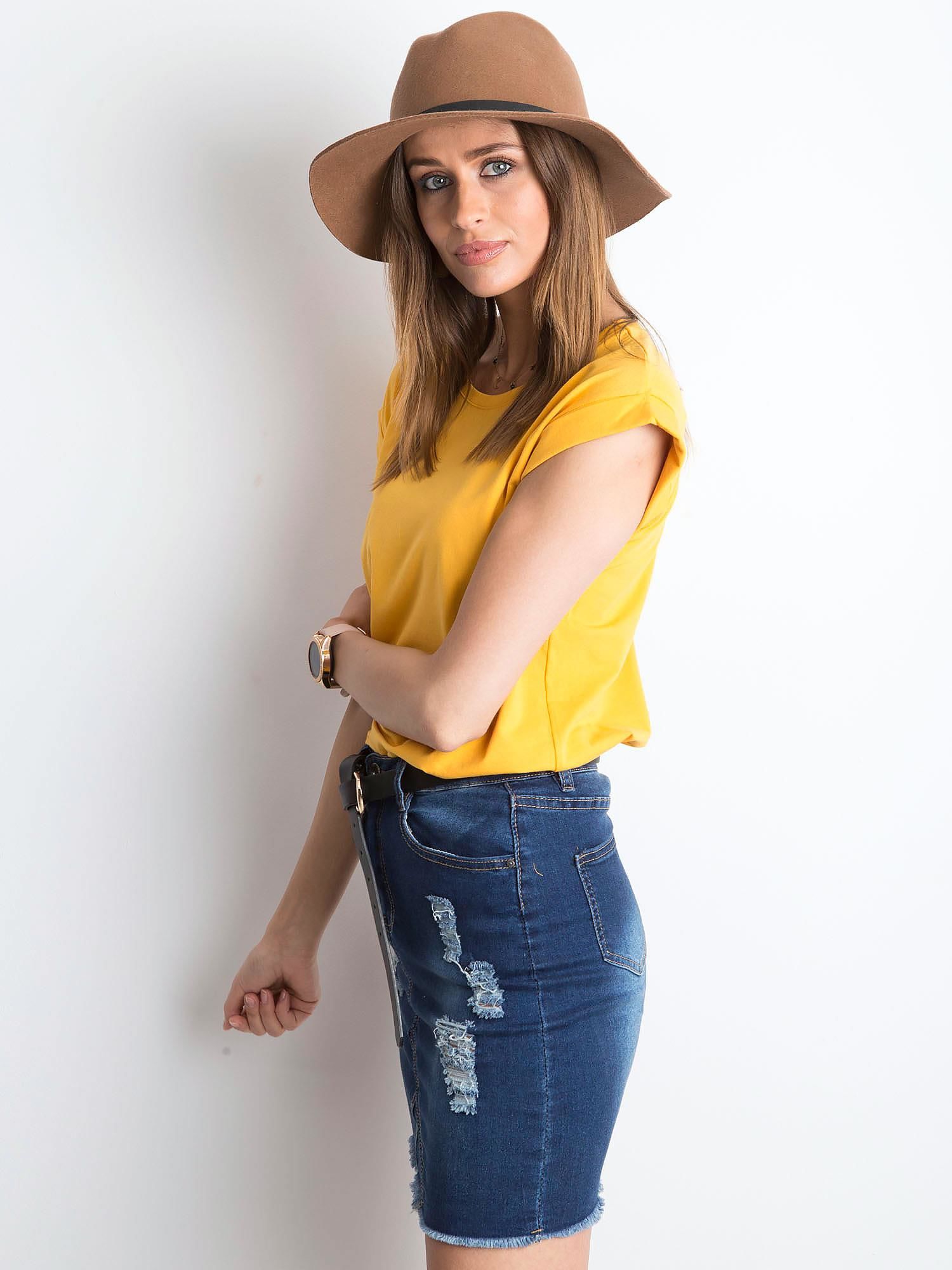 Dámske tričko Fashionhunters Plain