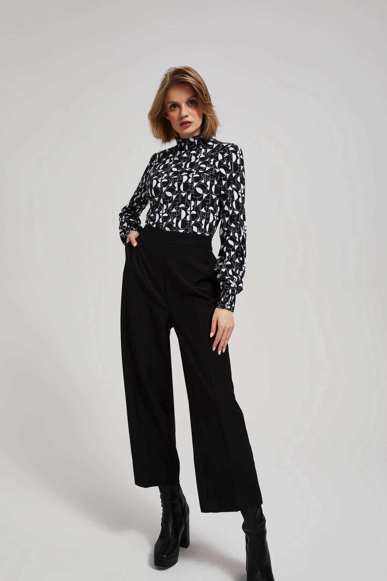 Patterned blouse