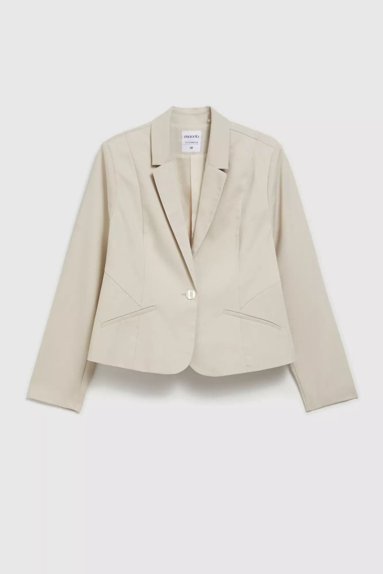 Marisse Women's Jacket L-Mr-4310 L.Beige