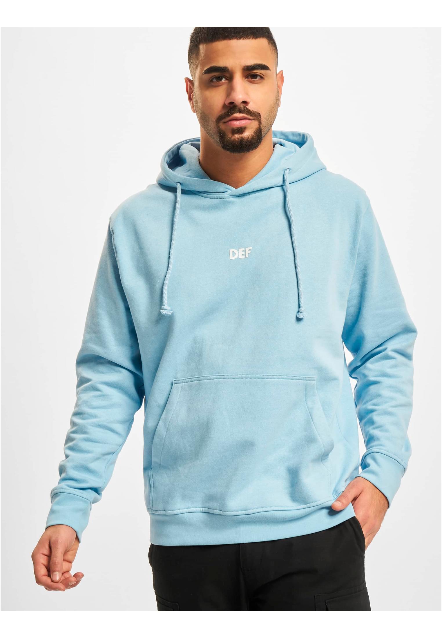 DEF Oversized Hoody Light Blue Light Blue