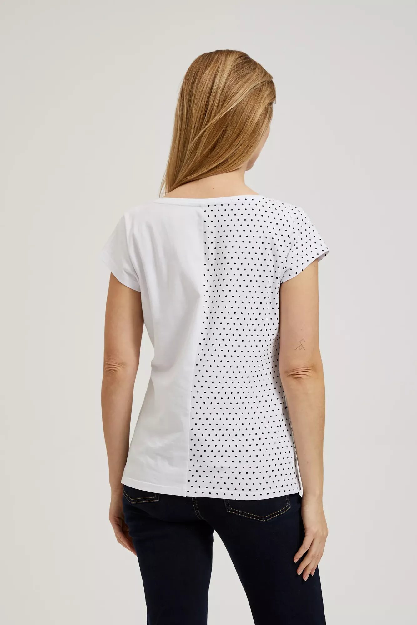 Women's T-shirt with dots MOODO