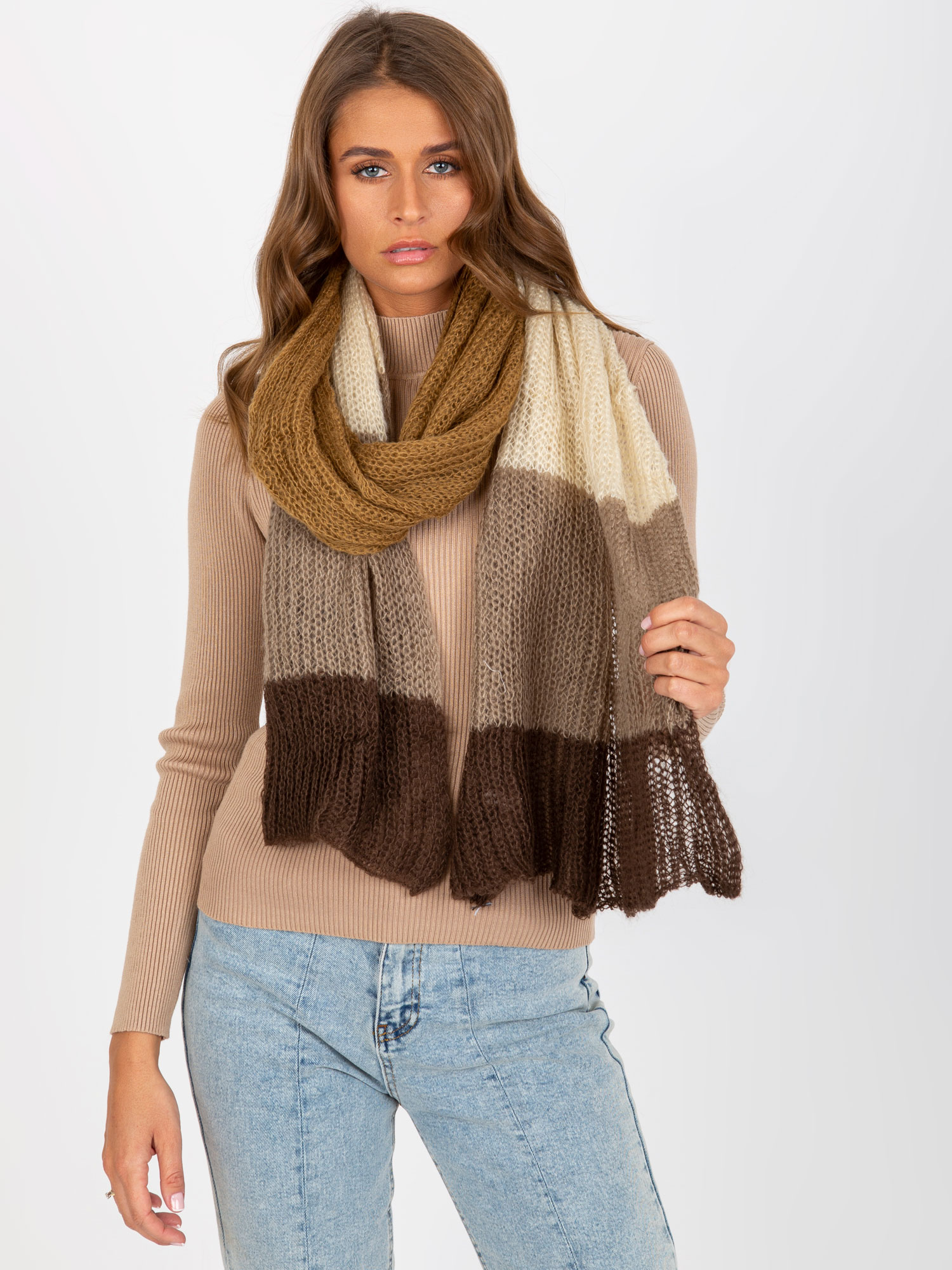 Scarf-AT-SZ-LM72271.94-dark beige