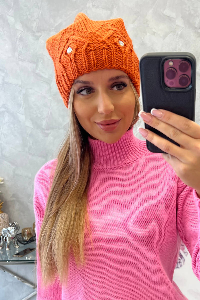 Ladies beanie Ramona K383 orange