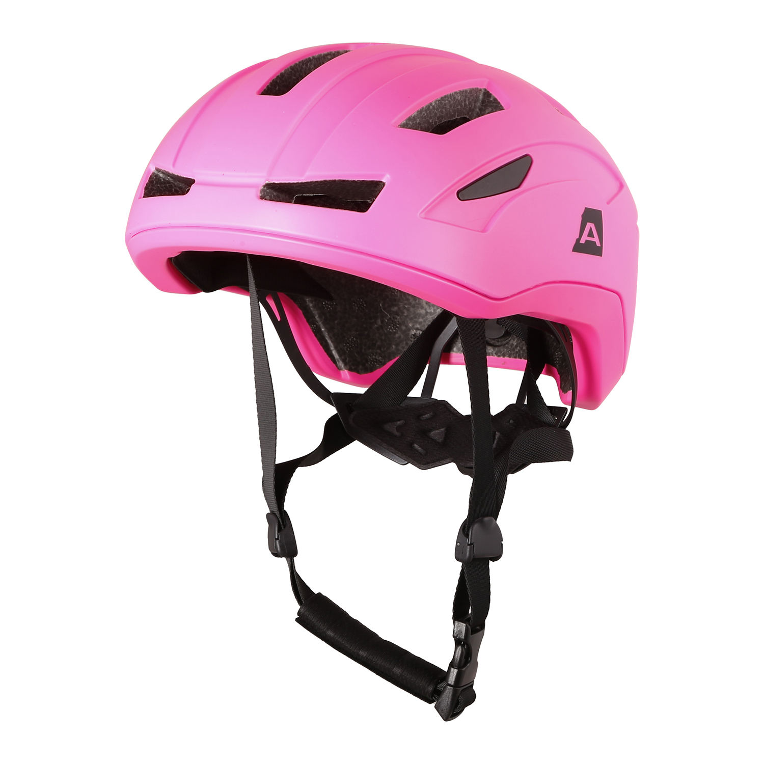 Levně Dětská cyklistická helma ap 52-56 cm AP OWERO pink glo