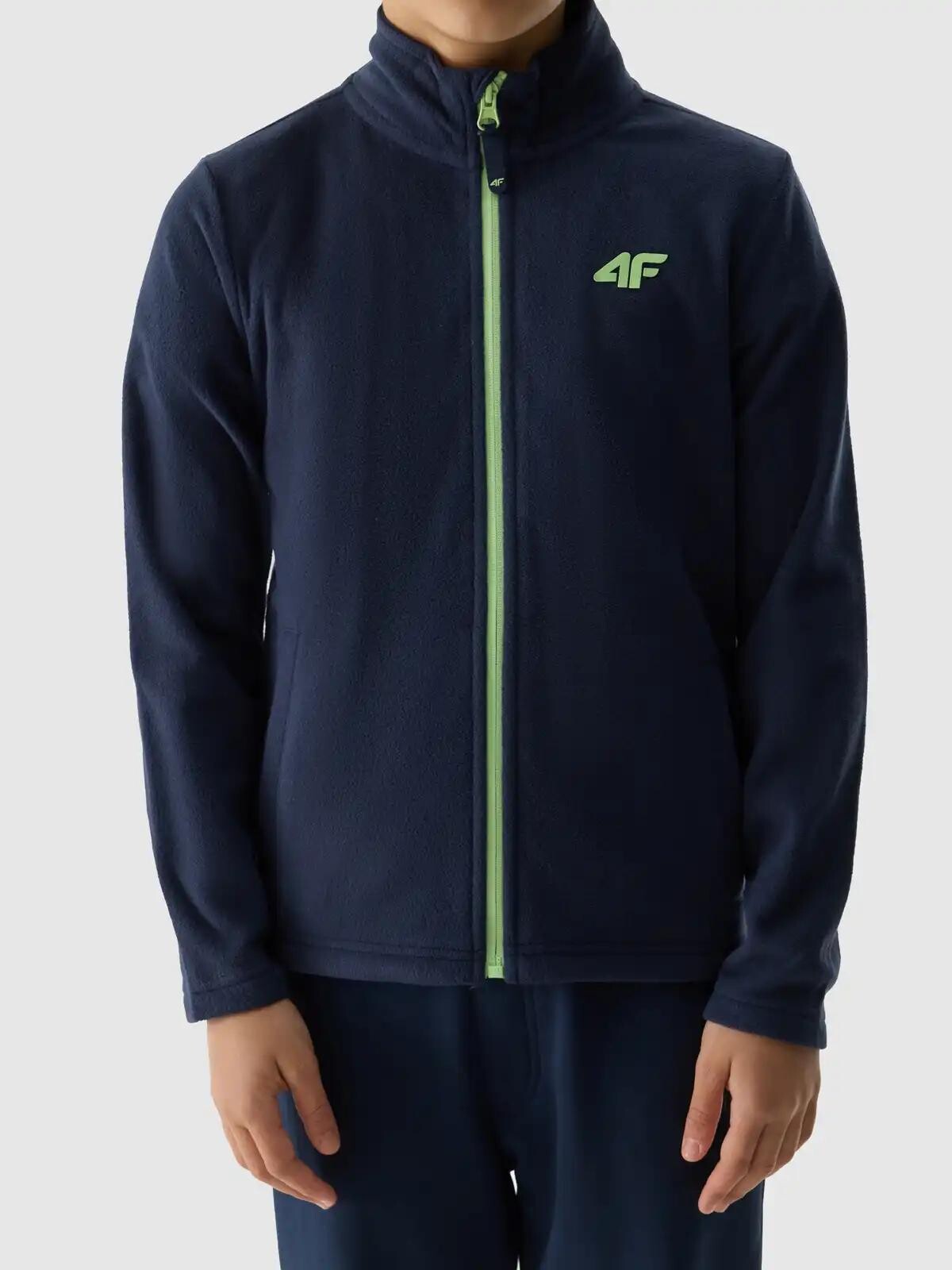 Boys&#039; fleece sweatshirt 4F