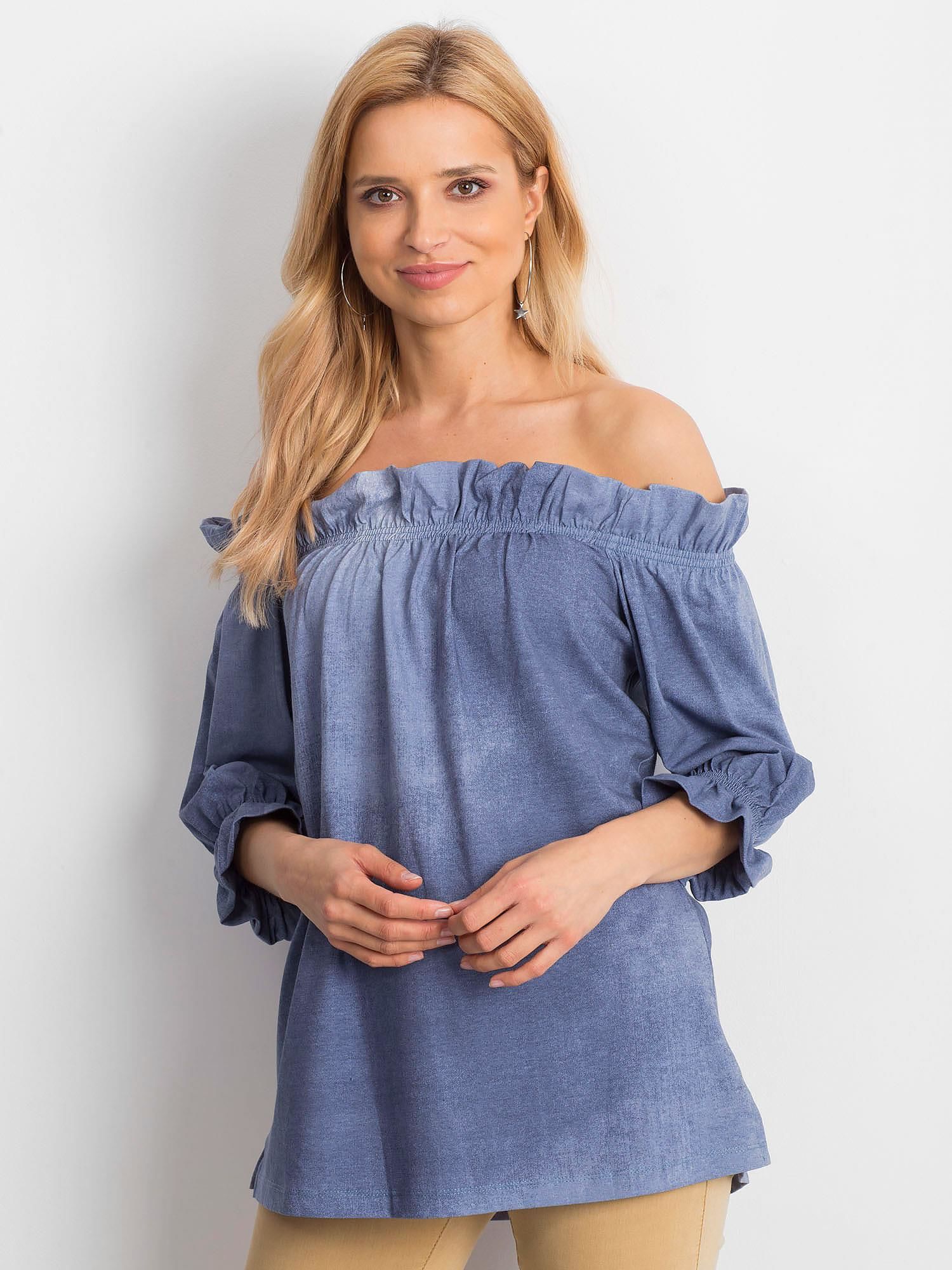 Blouse-PL-BZ-4032.11-dark Blue