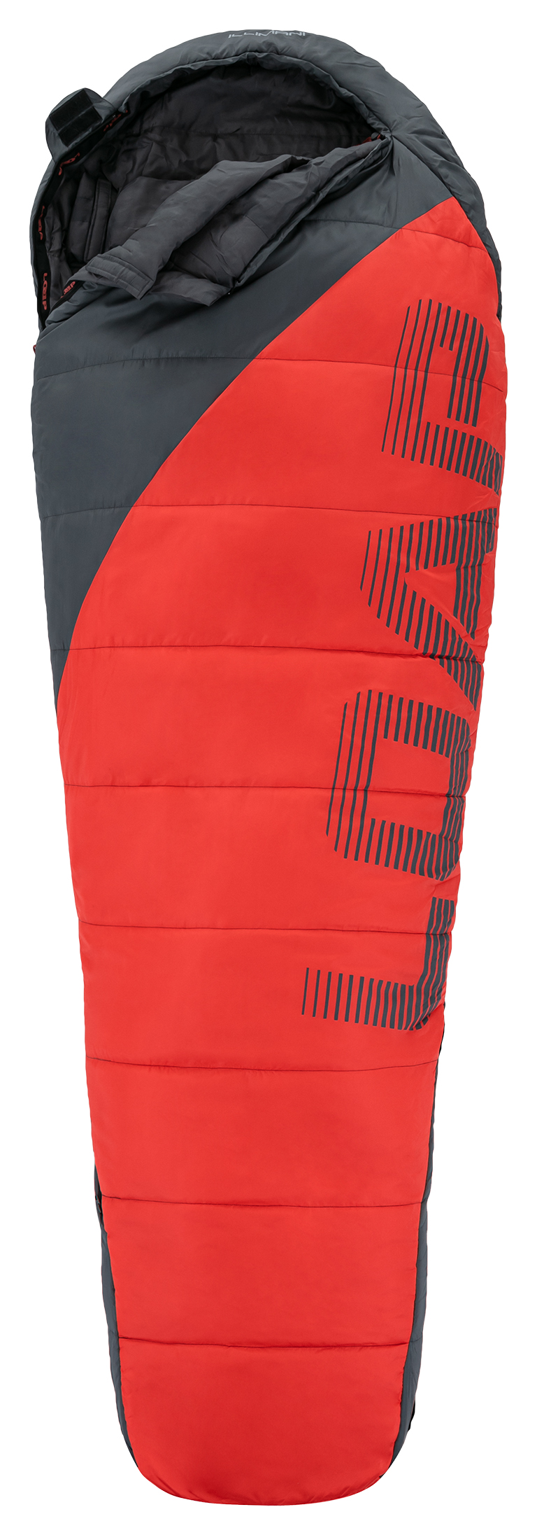 Mummy sleeping bag LOAP ILLIMANI Red/Grey