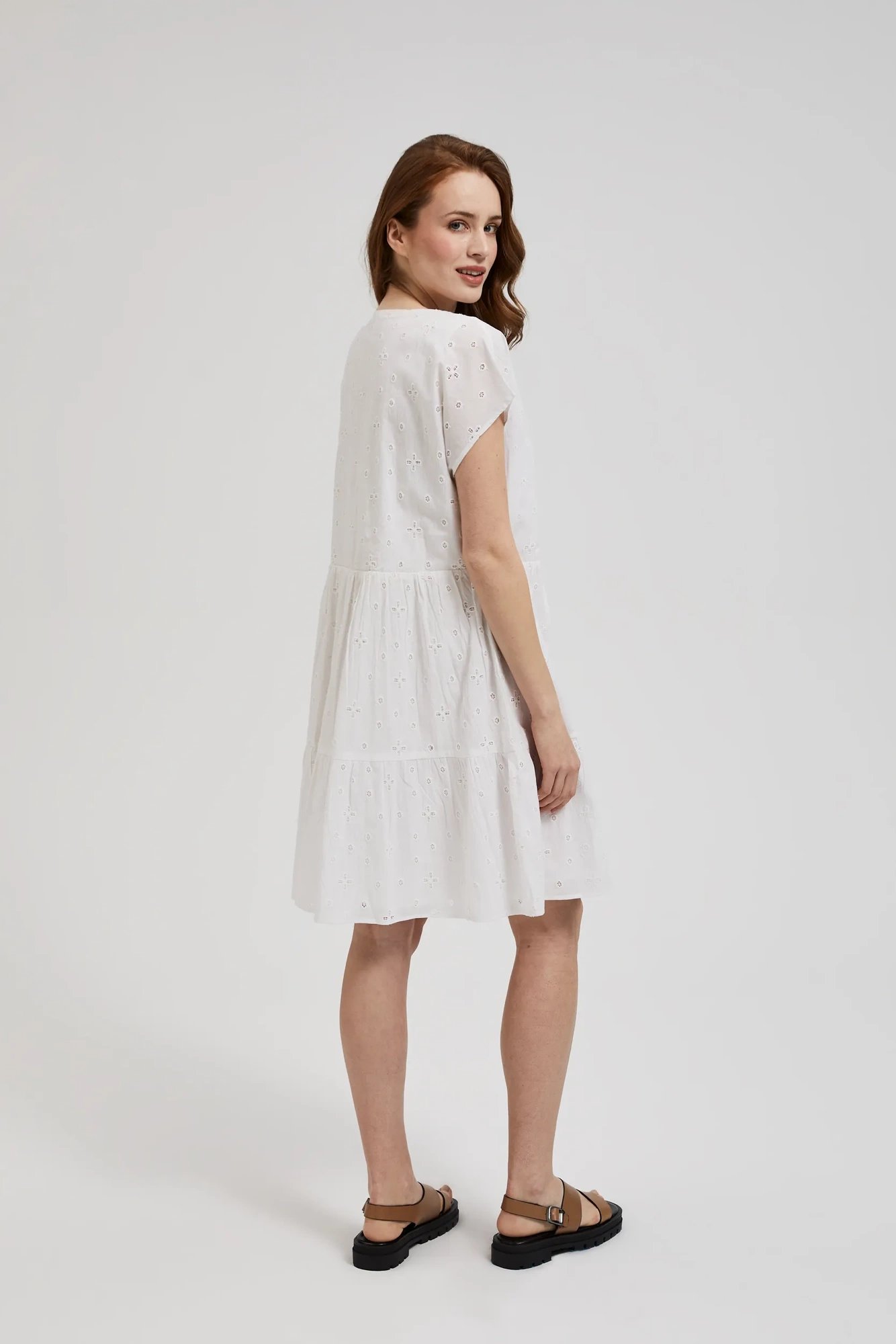 Marisse Women's Dress L-Su-4339 White