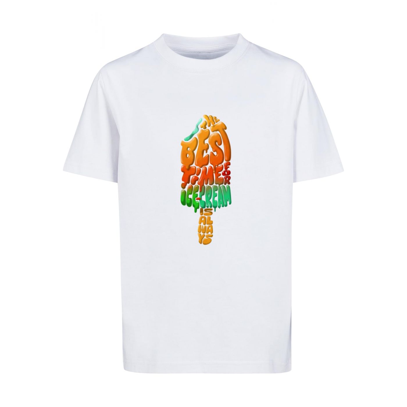 Children's Ice Cream T-shirt White