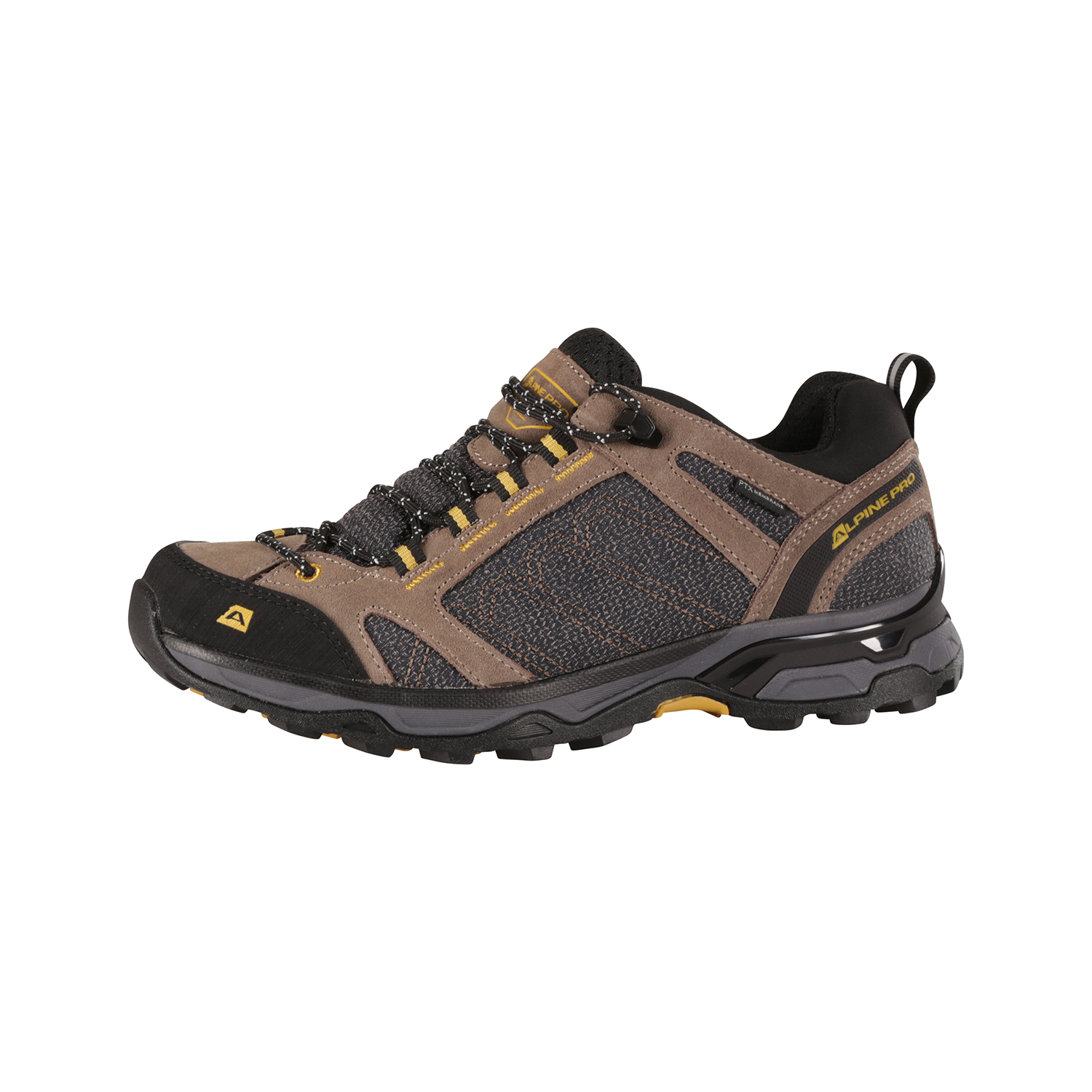 Kevlar outdoor shoes with PTX membrane ALPINE PRO IBANE rubber